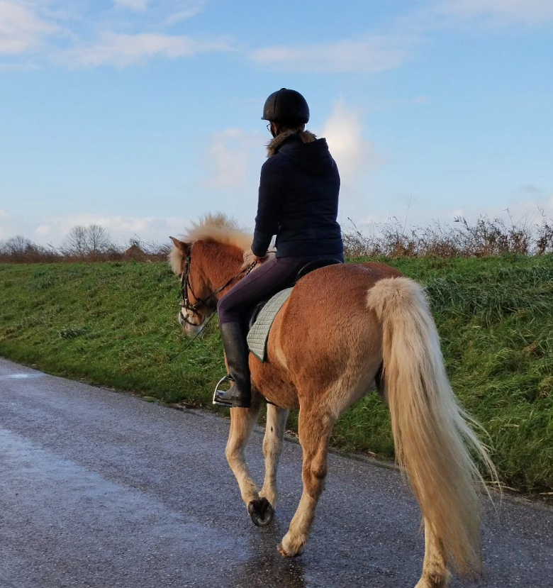 Noortje Ruiter geeft privéles op locatie.